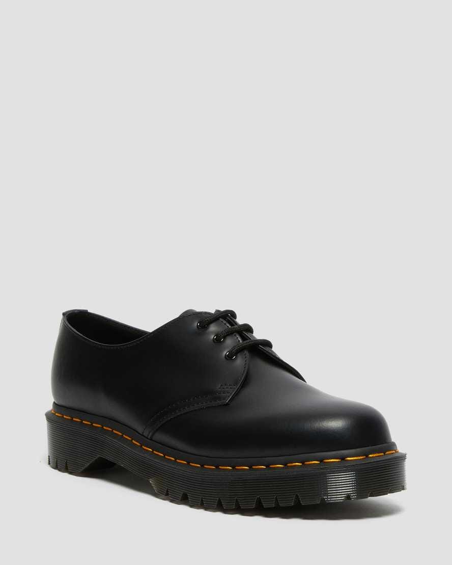 1461 Bex Smooth Leather Oxford Shoes — Black