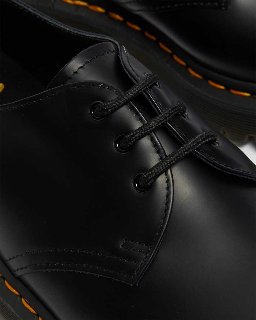 1461 Bex Smooth Leather Oxford Shoes — Black