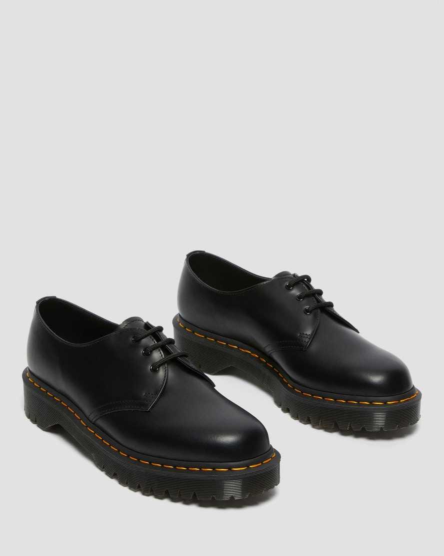1461 Bex Smooth Leather Oxford Shoes — Black