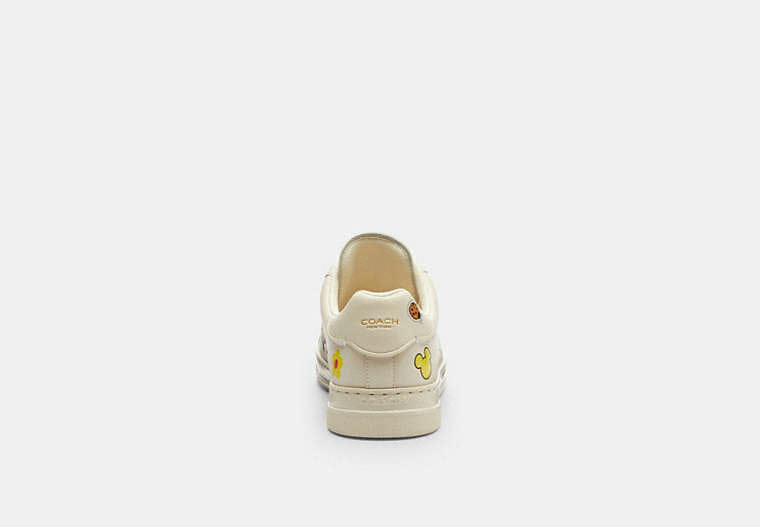 Disney X Coach High Line Sneaker With Sticker Print