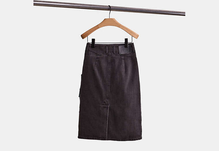 Restored Denim Skirt