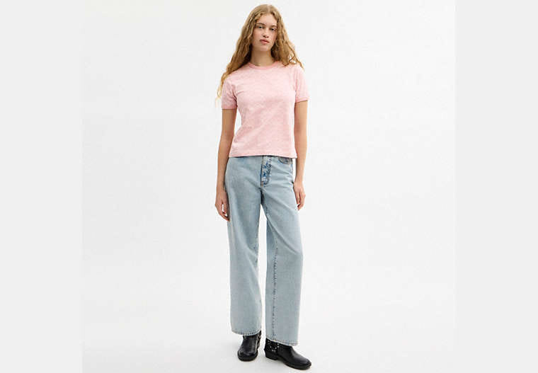 Signature Ringer T-Shirt In Organic Cotton