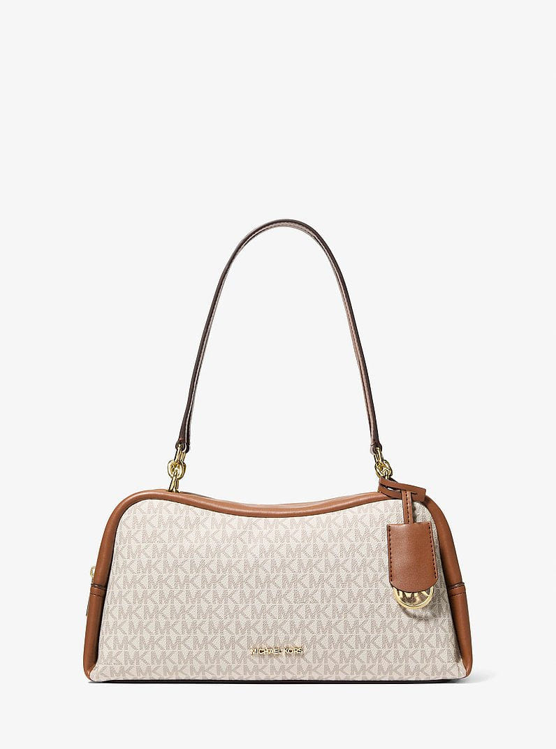 Cecily Medium Signature Logo Shoulder Bag