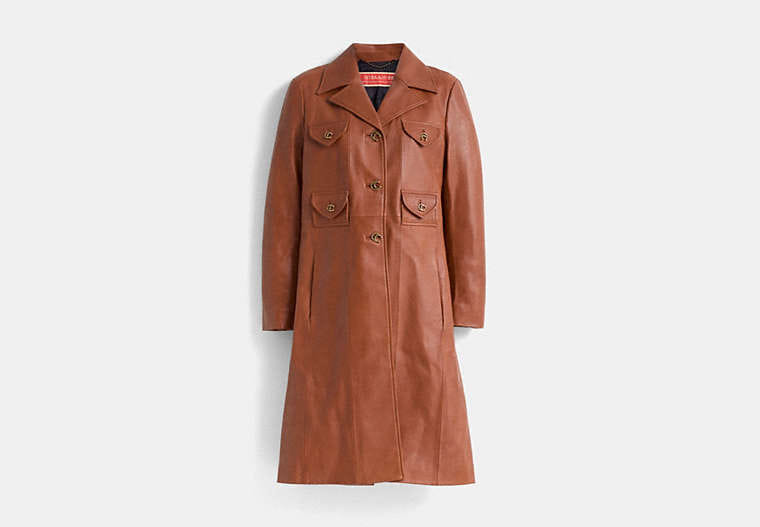 Restored Leather Coat