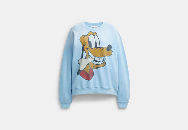 Disney X Coach Pluto Crewneck Sweatshirt
