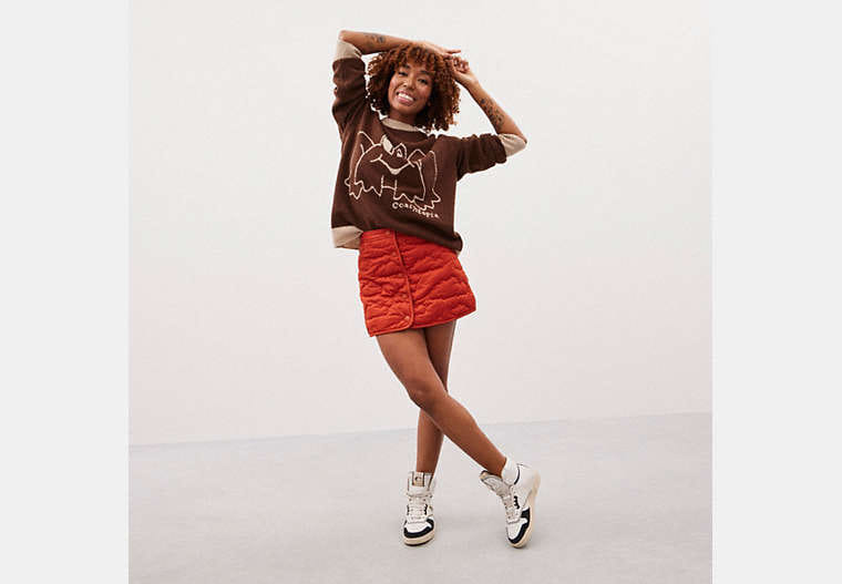 Coachtopia Loop Quilted Cloud Skirt