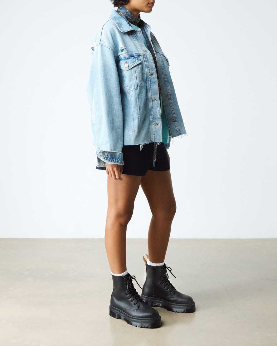Vegan Jadon II Boot Mono Platforms — Black