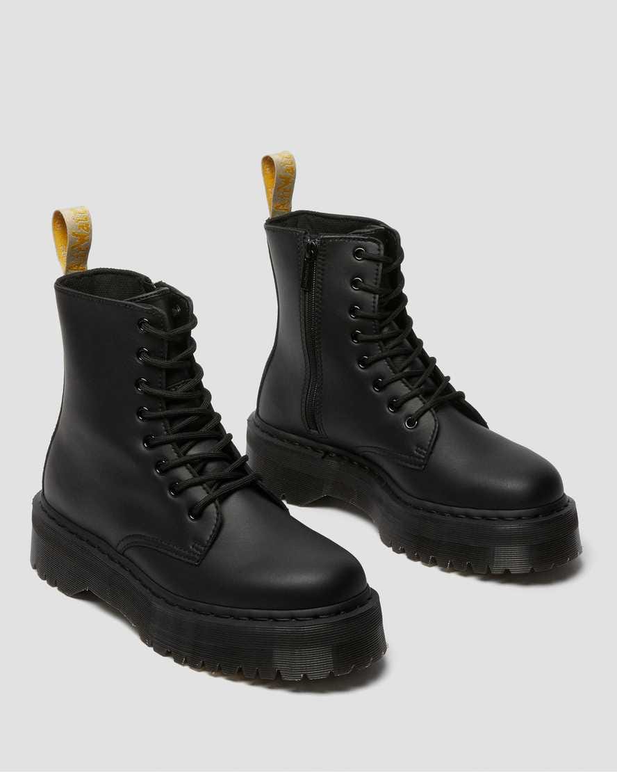 Vegan Jadon II Boot Mono Platforms — Black