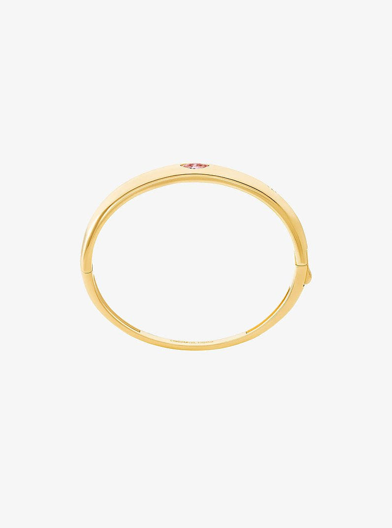 Oval Stone Bangle