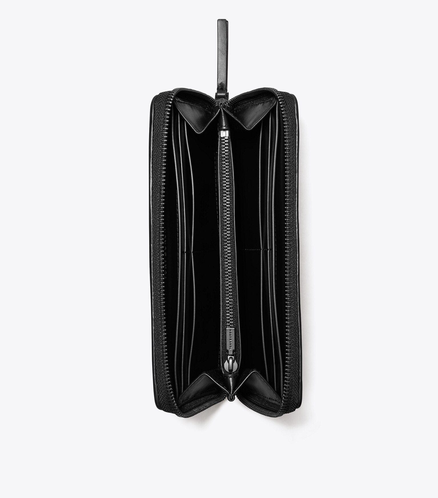 Kira Diamond Quilt Powder Coated Zip Continental Wallet