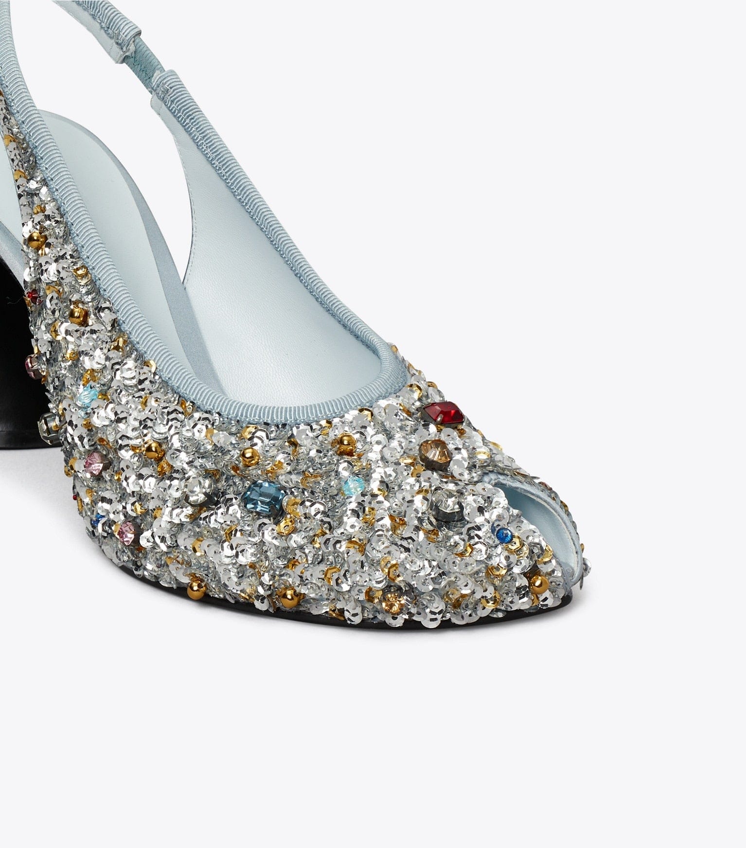 Peep-Toe Slingback Pump