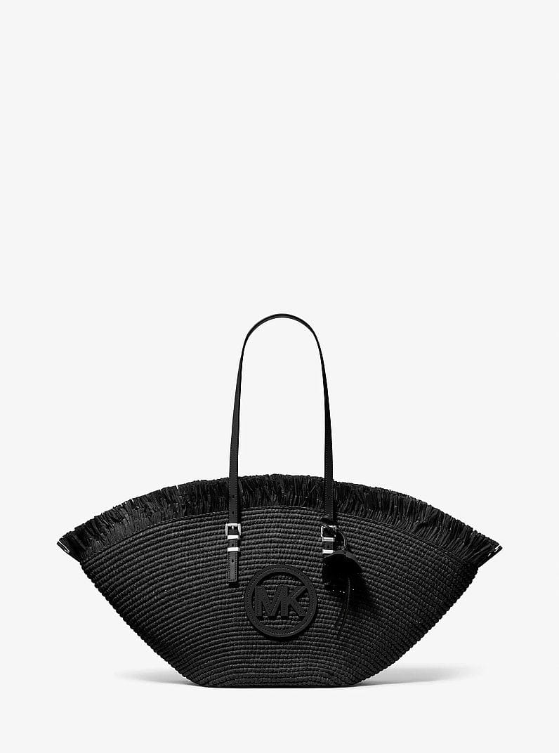 Isa Large Hand-Crocheted Fan Tote Bag