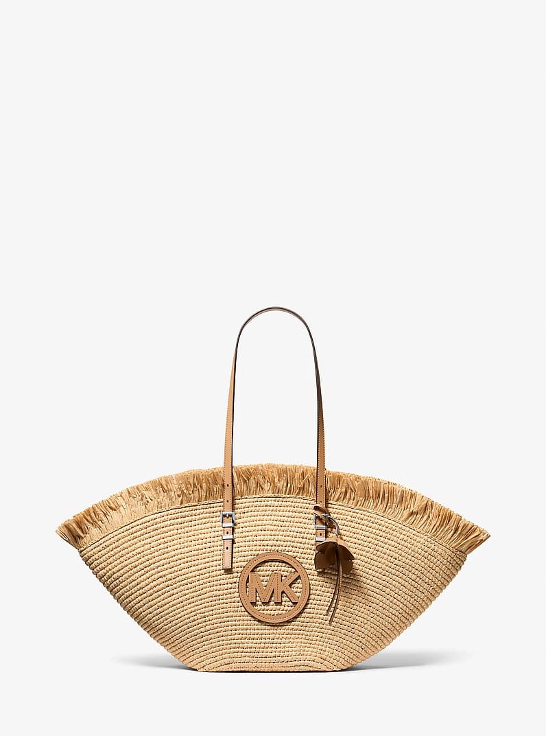 Isa Large Hand-Crocheted Fan Tote Bag
