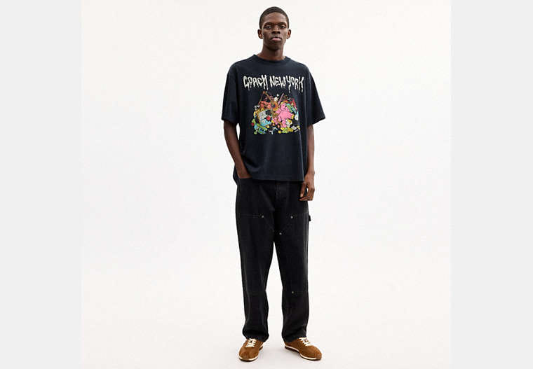 Cartoons Relaxed T-Shirt In Organic Cotton