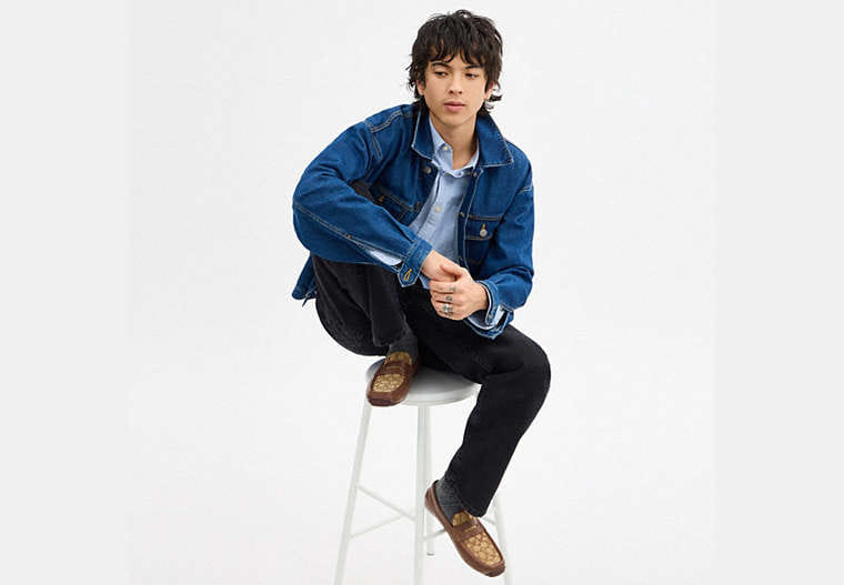 Liam Driver In Signature Jacquard