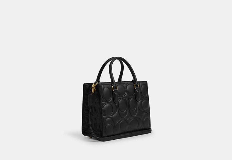Maggie Small Tote Bag In Signature Leather