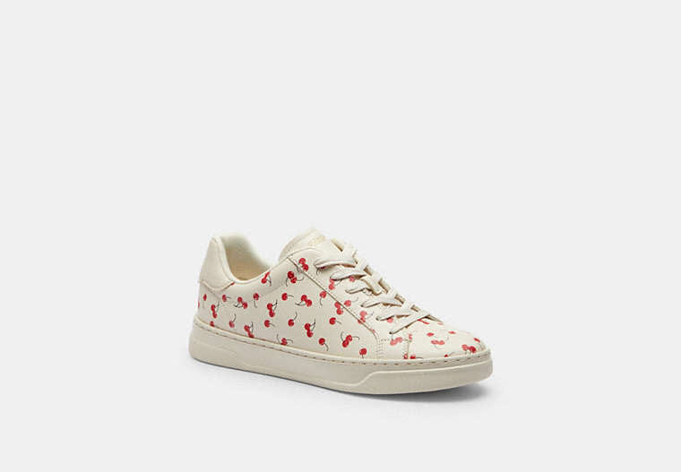 High Line Sneaker With Cherry Print
