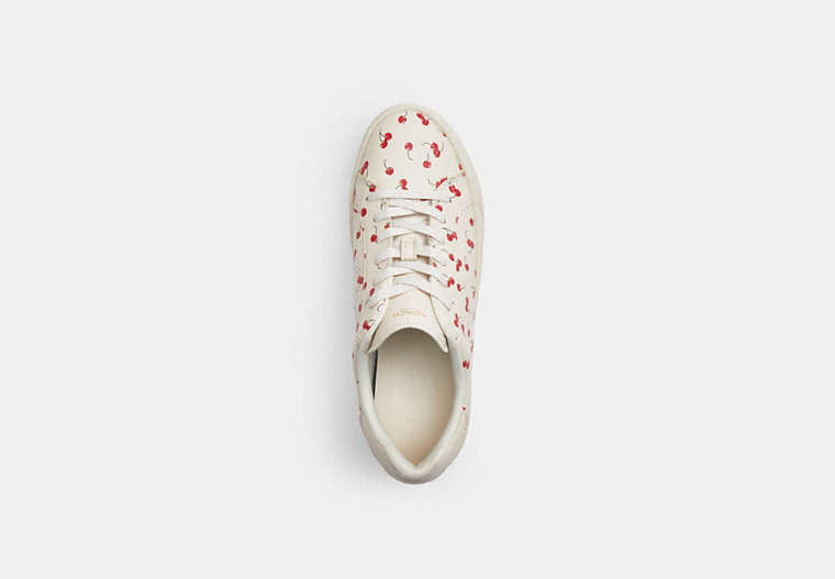 High Line Sneaker With Cherry Print