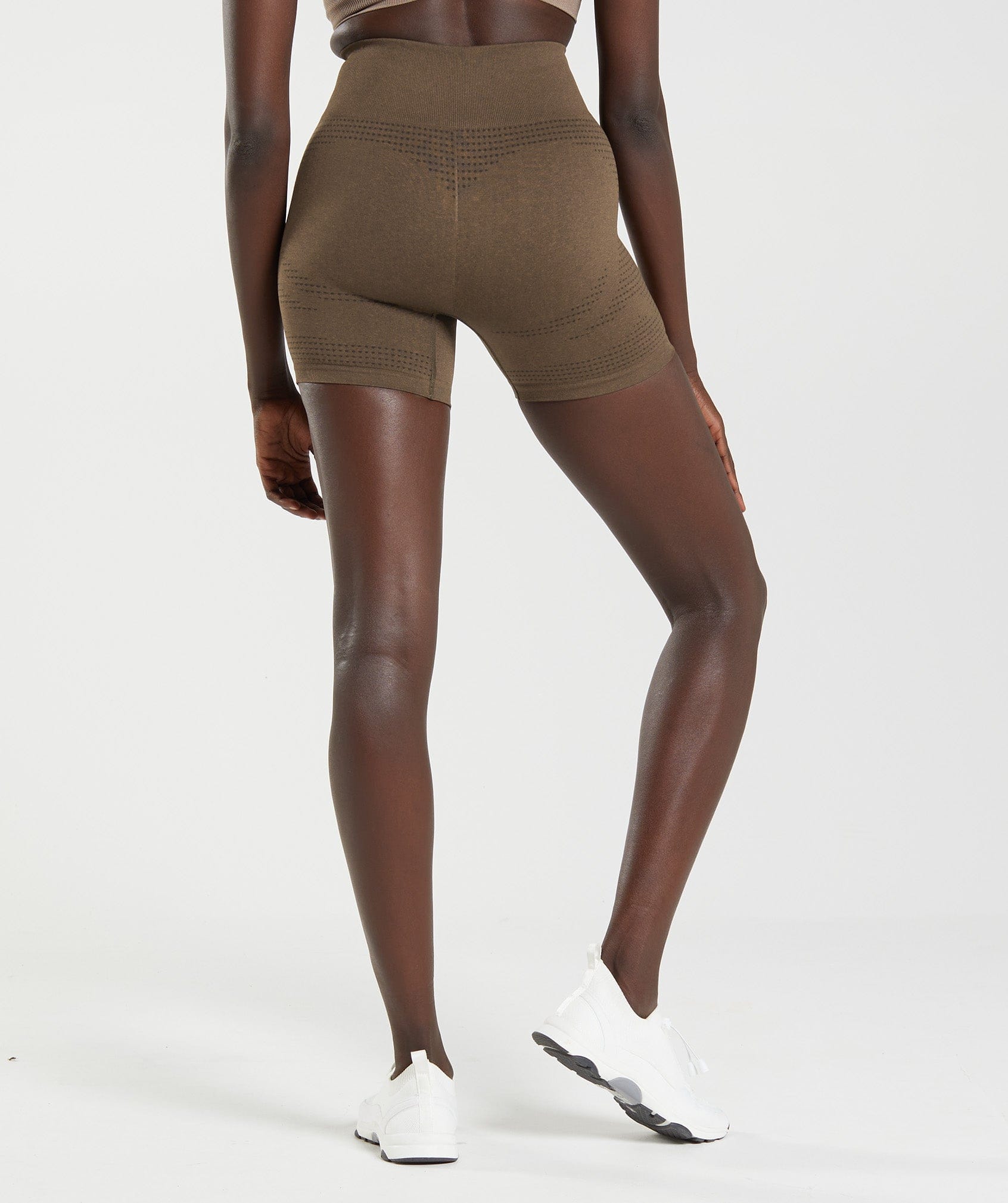 Gymshark Vital Seamless Shorts - Espresso Marl