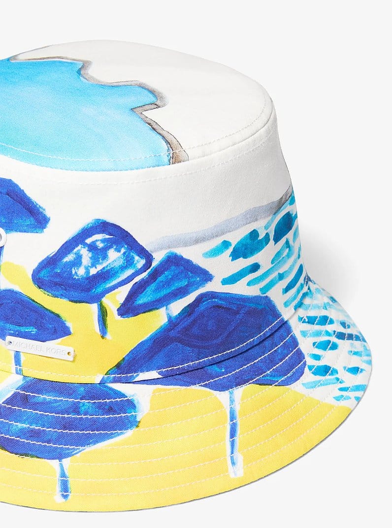 Michael Kors X Christina Zimpel Cotton Twill Bucket Hat