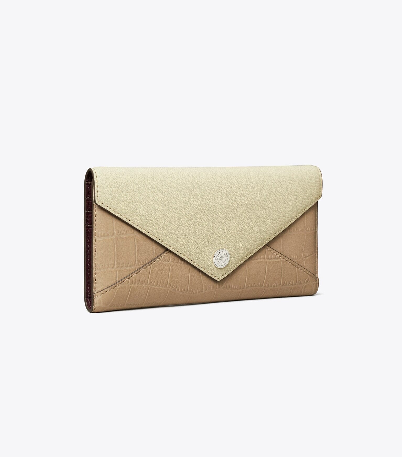 Long Colorblock Envelope Wallet