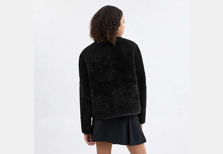 Fluffy Shearling Coat