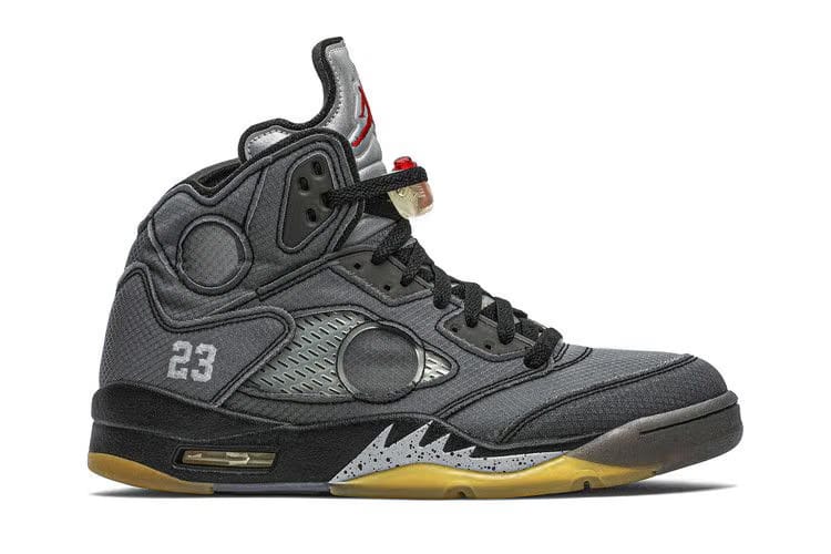 Off White x Air Jordan 5 Retro SP Muslin