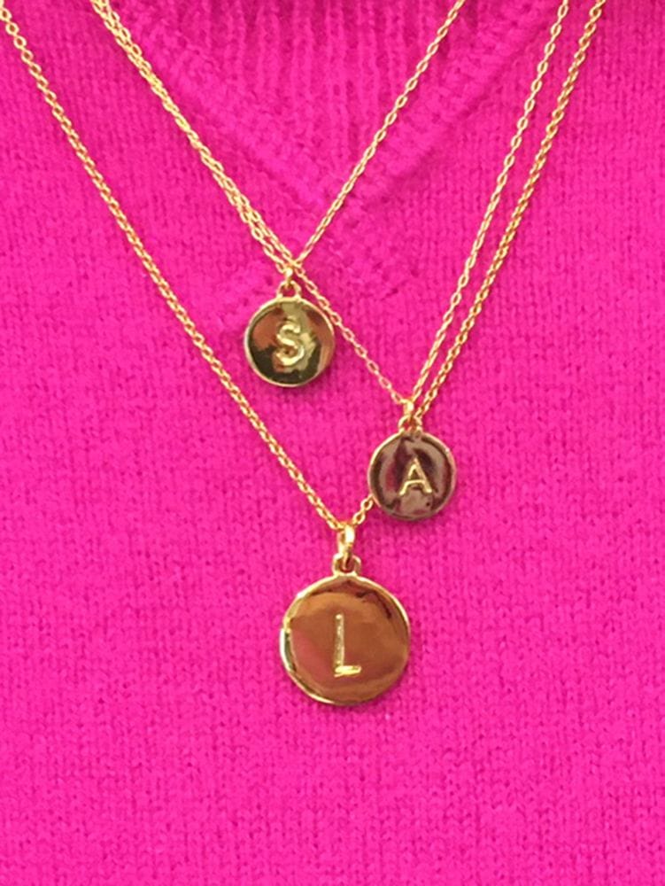 Initial S Mini Pendant