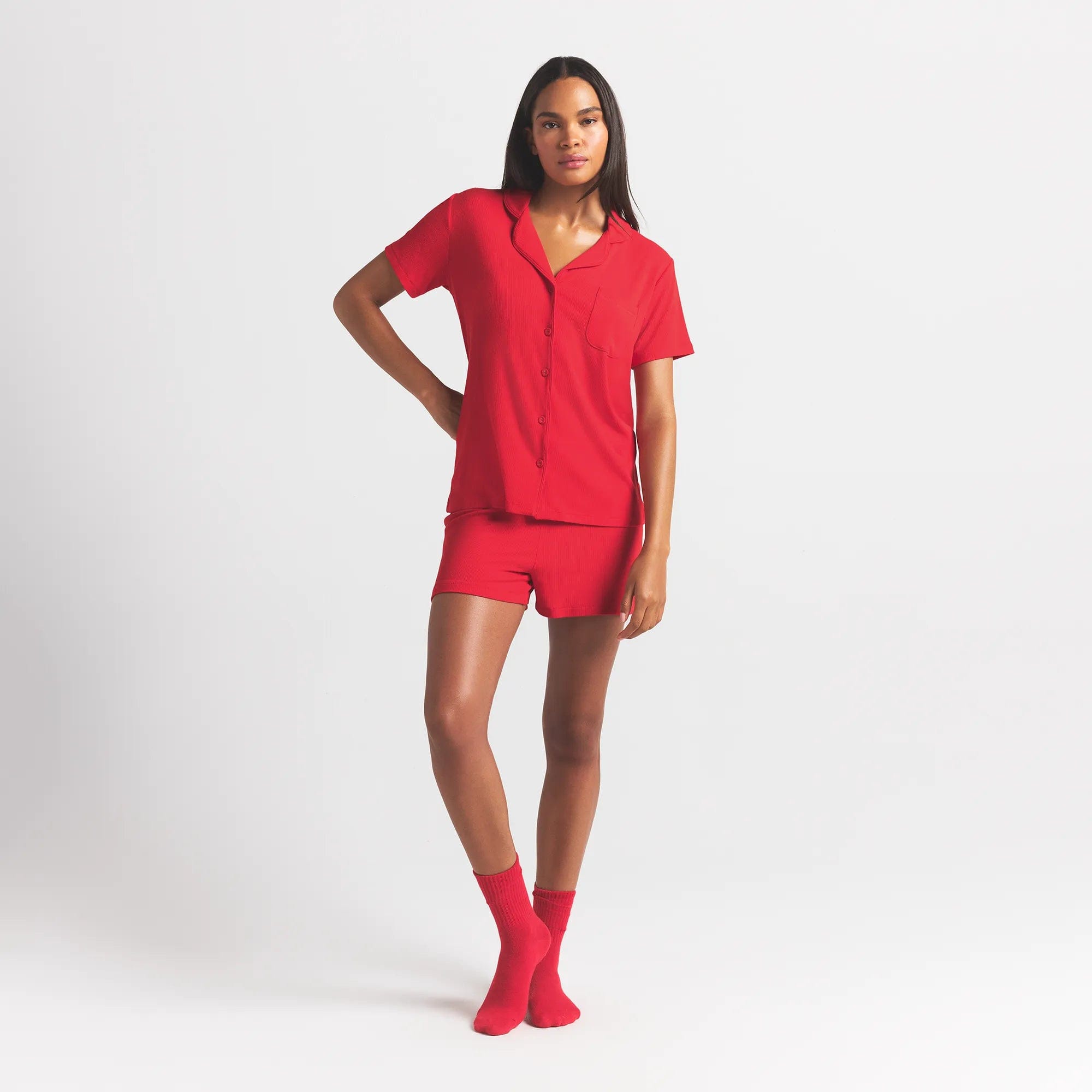 Soft Lounge Short Sleep Set