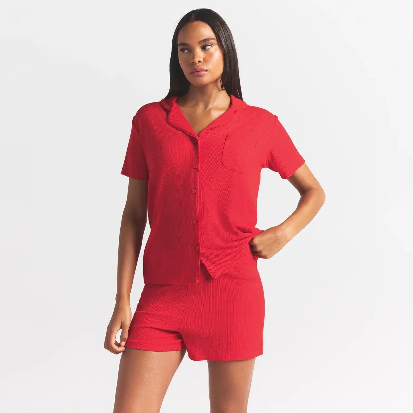 Soft Lounge Short Sleep Set