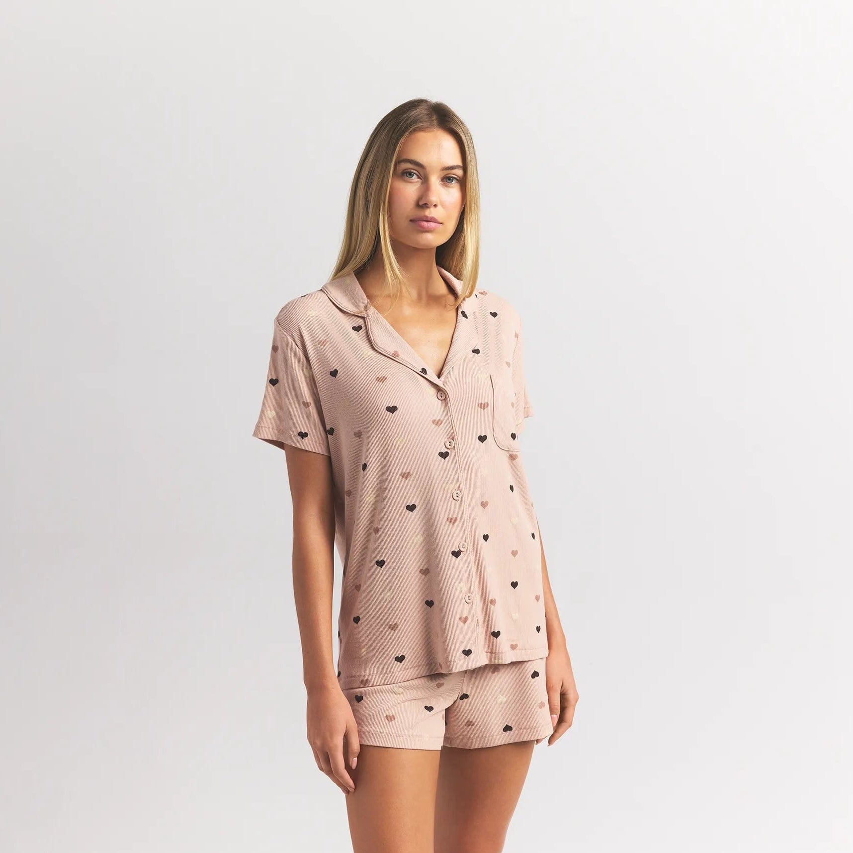 Soft Lounge Short Sleep Set