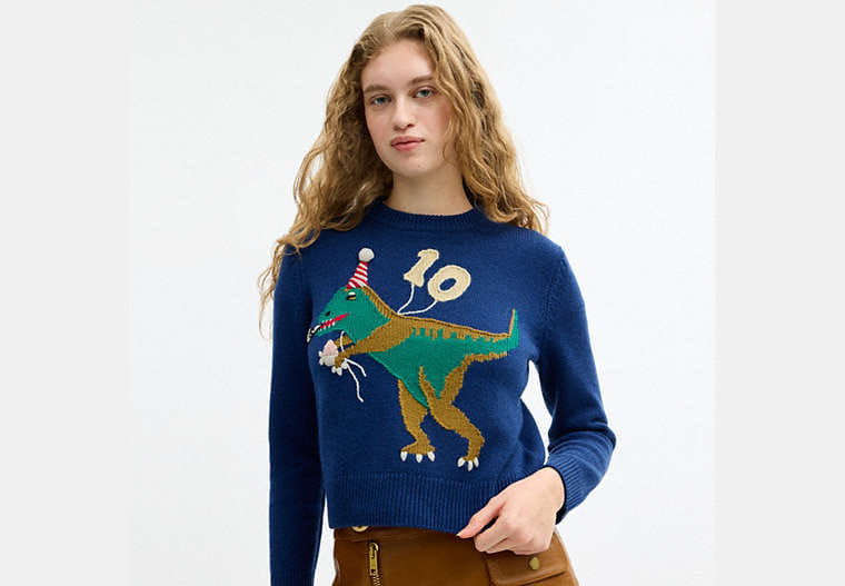 Rexy 10th Birthday Crewneck Sweater