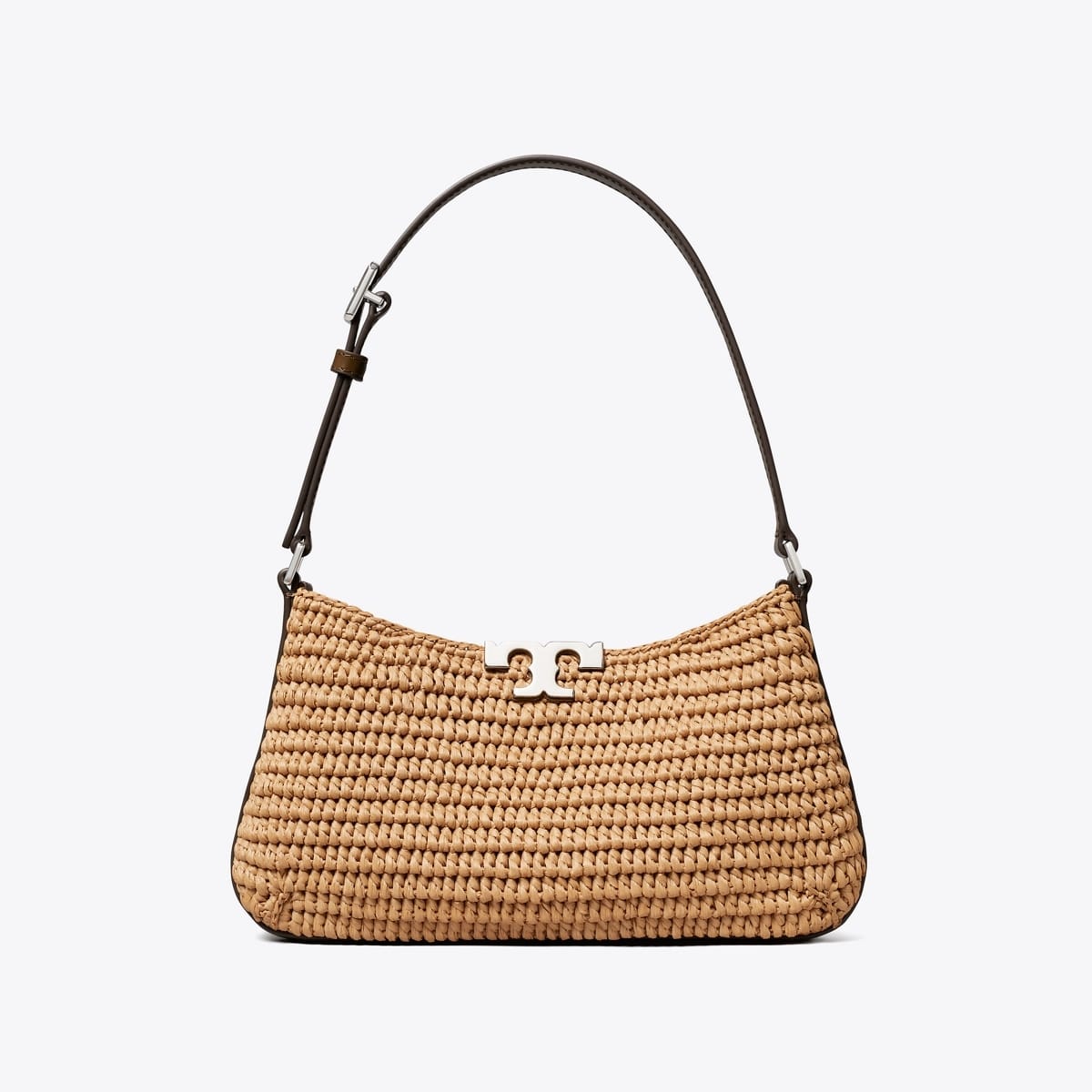 Eleanor Raffia Slim Shoulder Bag