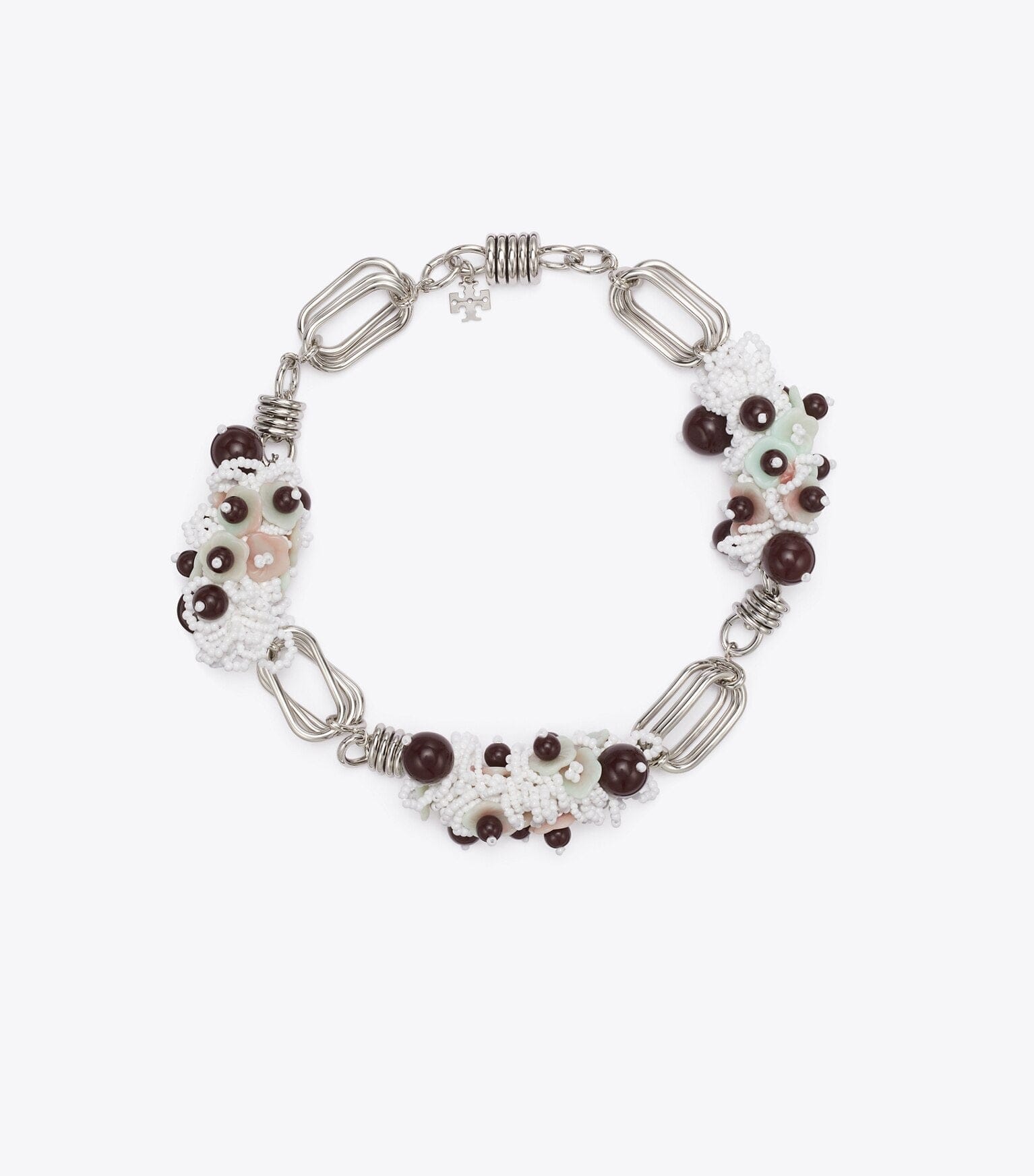 Large Runway Beaded Necklace