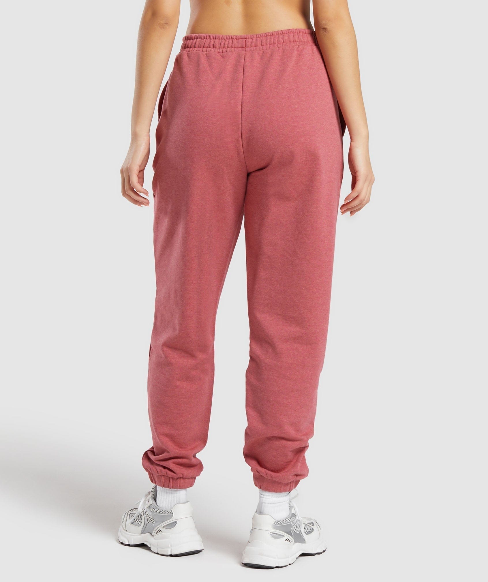 Gymshark Rest Day Sweats Joggers - Heritage Pink Marl