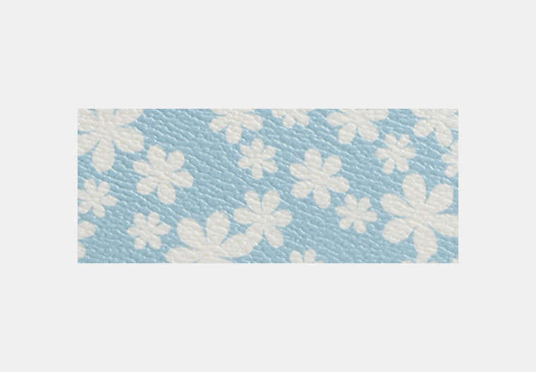 Double Zip Wristlet With Floral Print