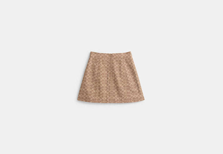 Restored Signature Short Skirt
