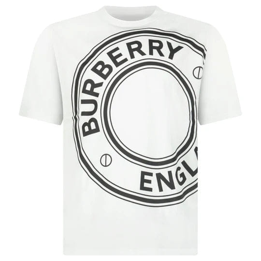 Burberry Graphic Print T-Shirt in White