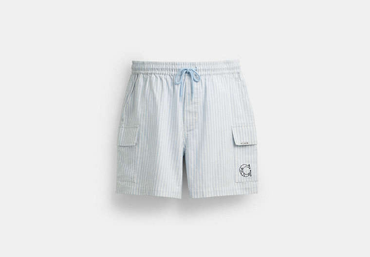 Coach | Brain Dead Striped Camp Shorts
