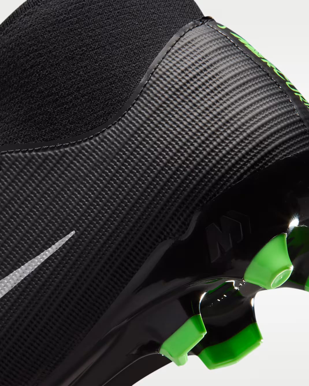 Nike Mercurial Superfly 11 Academy Multi-Ground High-Top Football Boot Black/Illusion Green