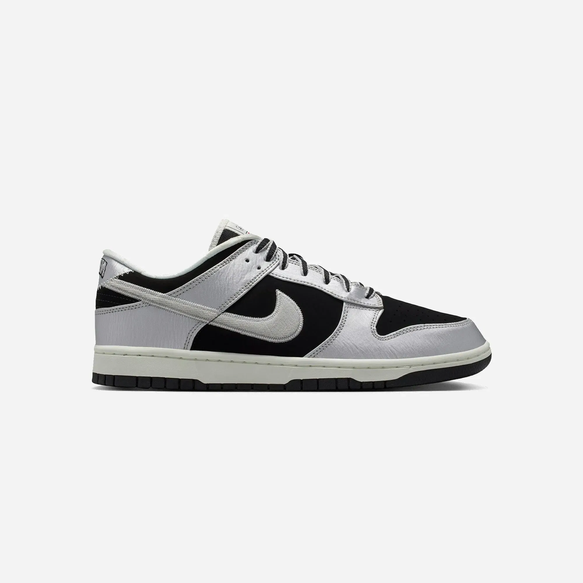 Nike Dunk Low Retro Starter Jacket Metallic Silver Black