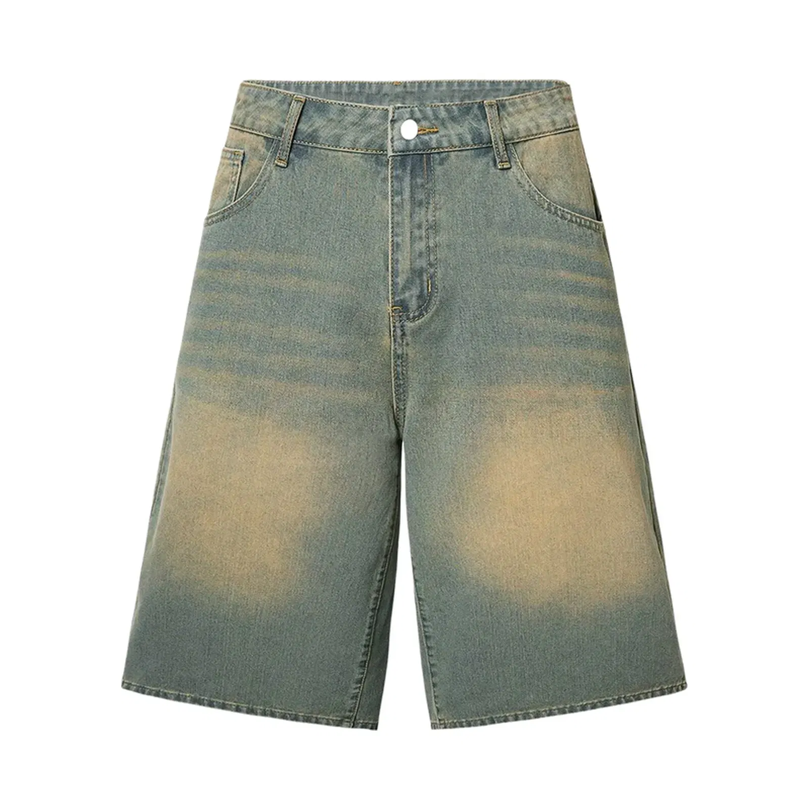 24 Songs Bleached vintage Blue Classic Jorts