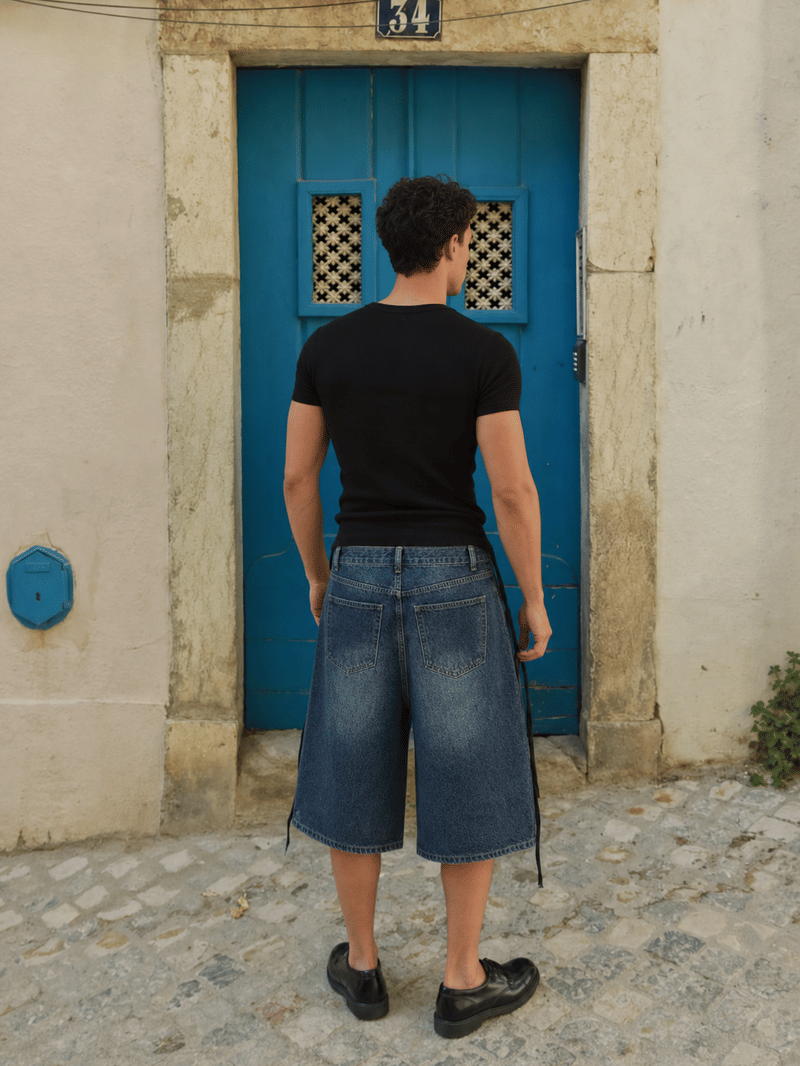 24 Songs Blue Classic Jorts