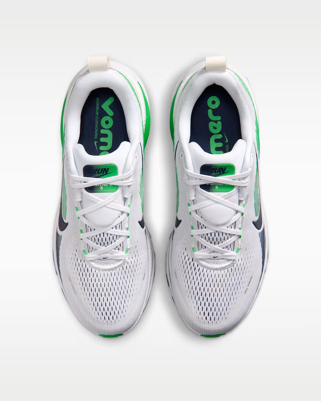 Nike Vomero 18 White/Green Spark/Midnight Navy
