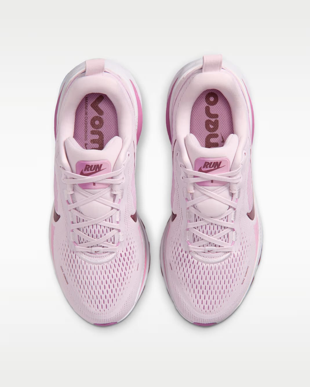 Nike Vomero 18 Women's Road Running Shoes Bleached Lilac/Light Magenta/Pink Rise/Pink Smoke