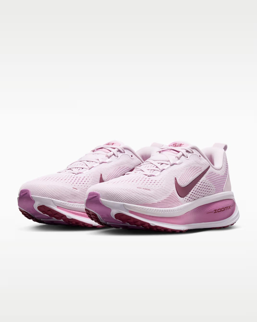 Nike Vomero 18 Women's Road Running Shoes Bleached Lilac/Light Magenta/Pink Rise/Pink Smoke