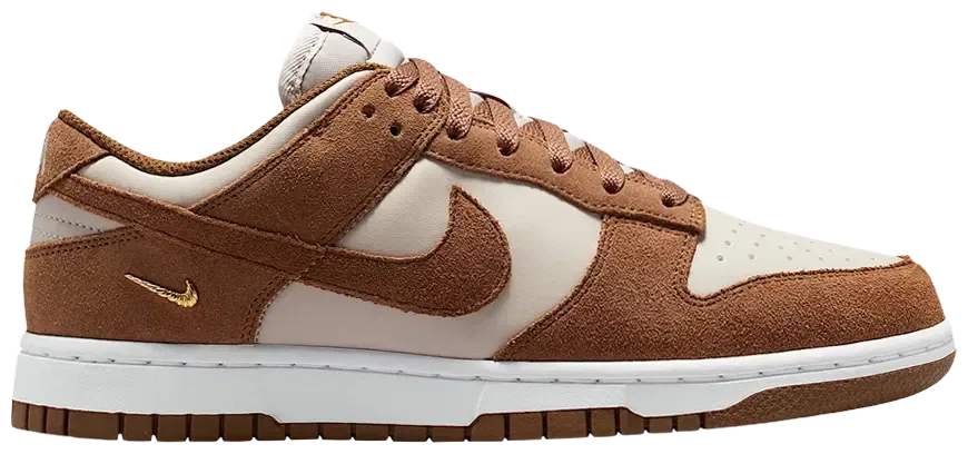 Nike Wmns Dunk Low Suede 'Light British Tan Cream White'
