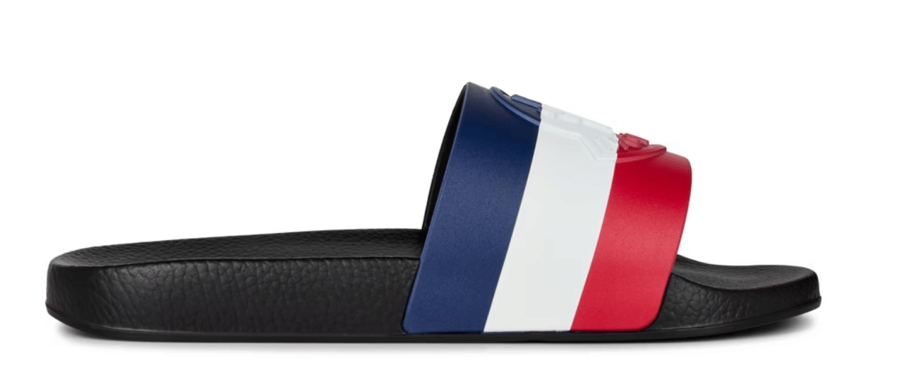 Moncler Men's Basile Logo Sliders