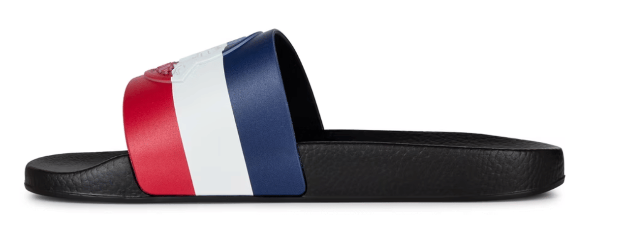 Moncler Men's Basile Logo Sliders