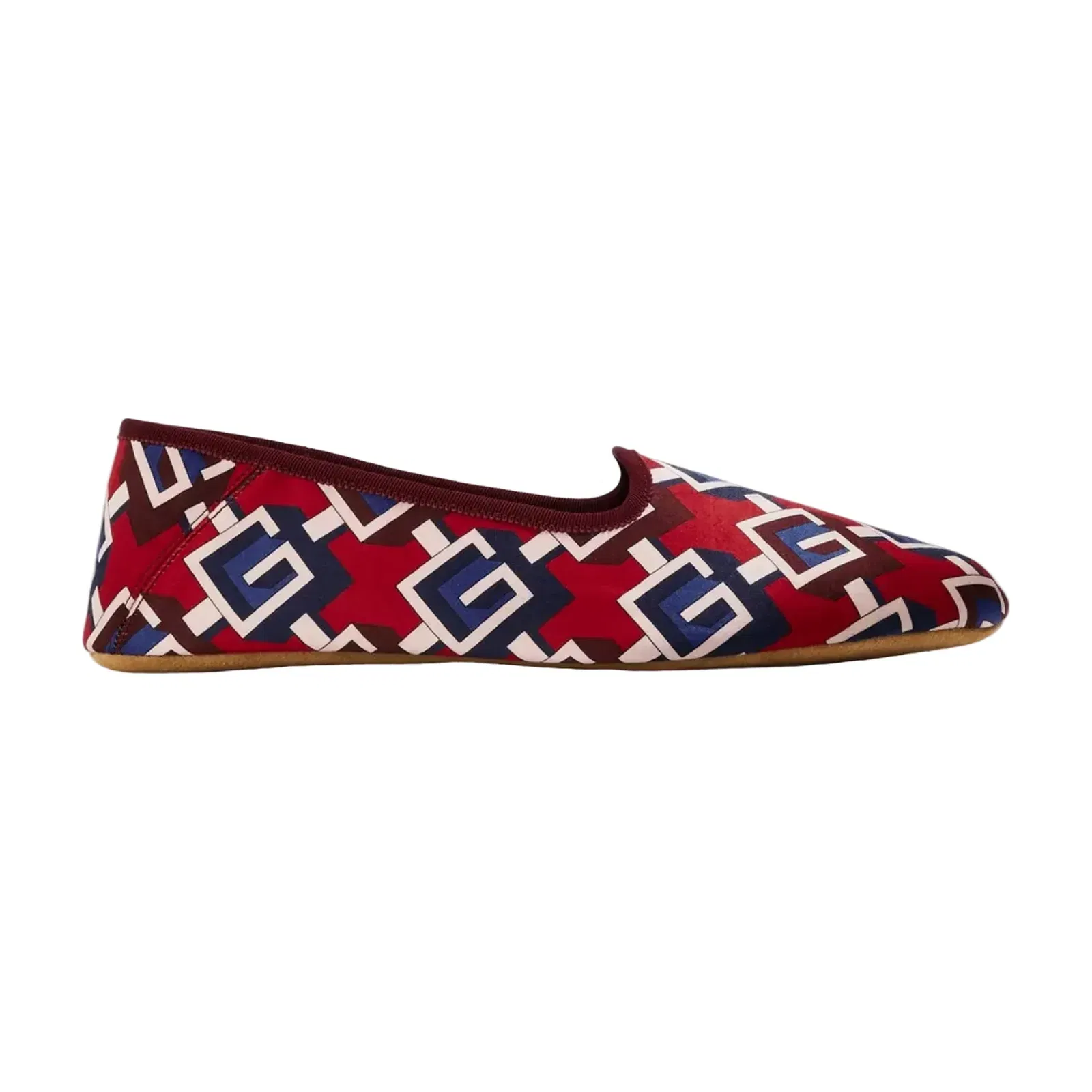 Gucci Men's Full Fit Slippers Rd BluBCoIv/BCo